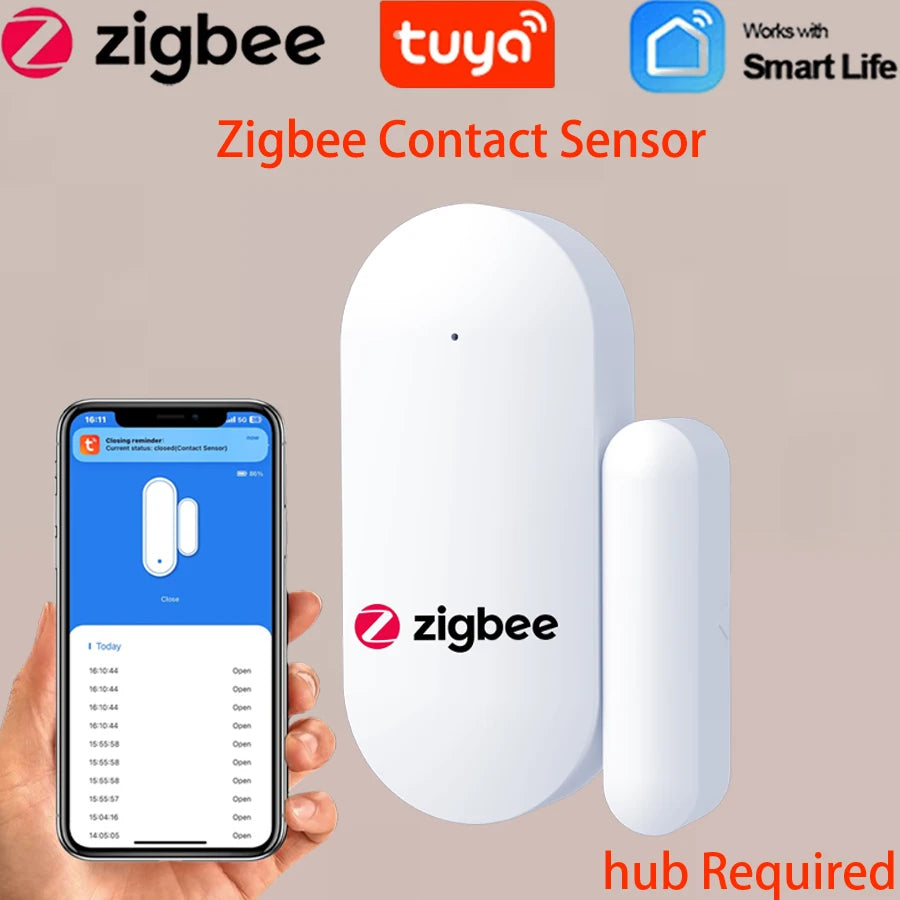 Smart Door & Window Sensor — Works with Alexa & Google Home