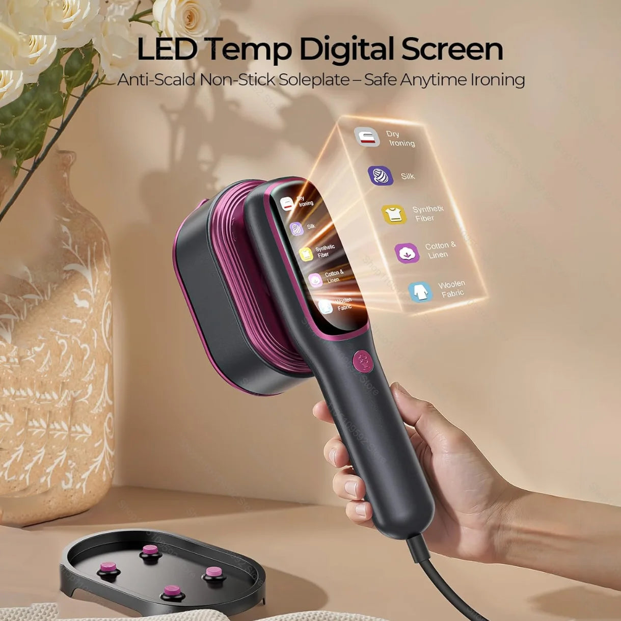 1200W Handheld Garment Steamer — Professional Portable Steam Iron
