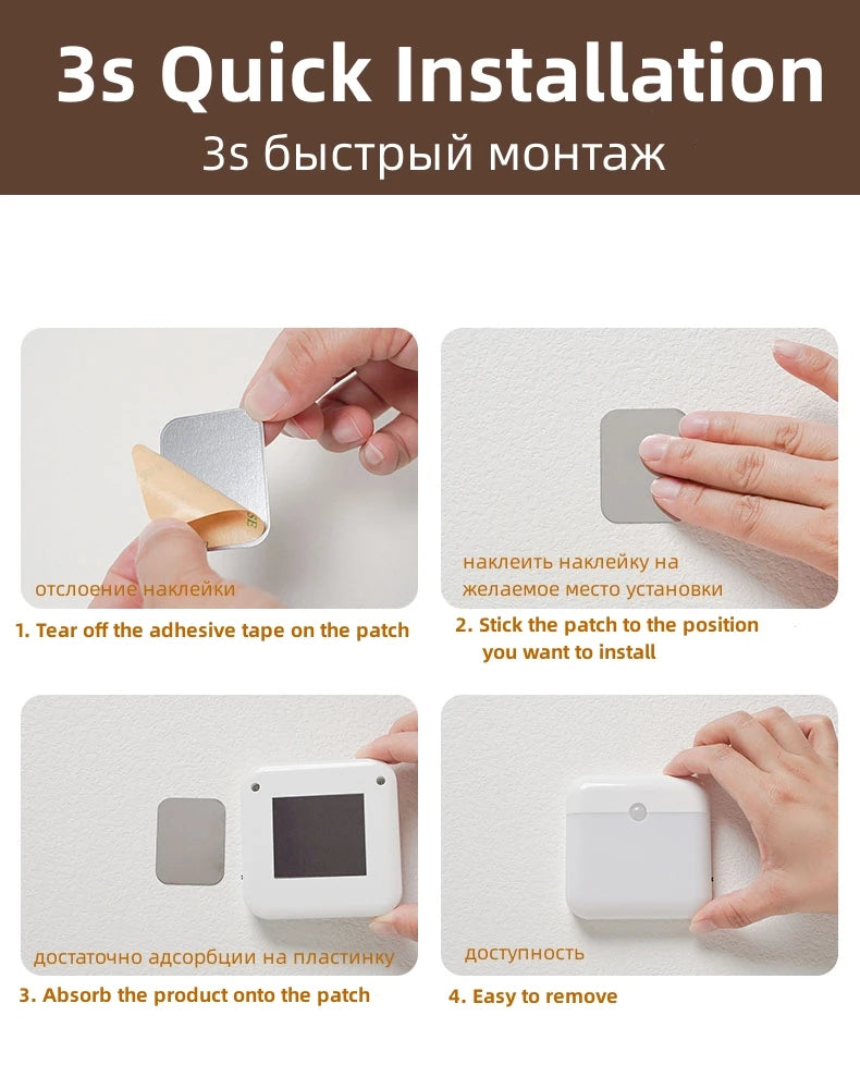 USB Motion Sensor LED Lamp — Bedroom, Kitchen, Stair & Closet Light