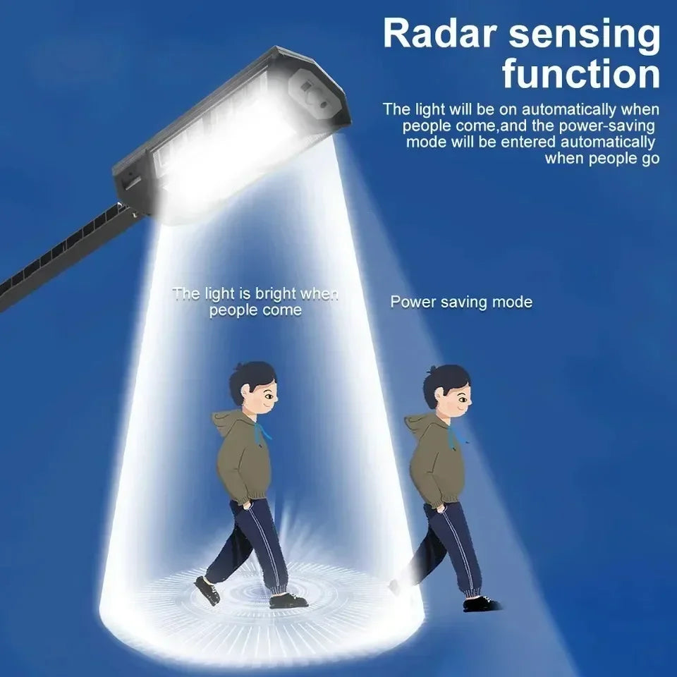 Powerful Solar Motion Light Outdoor Waterproof Garden Lamp