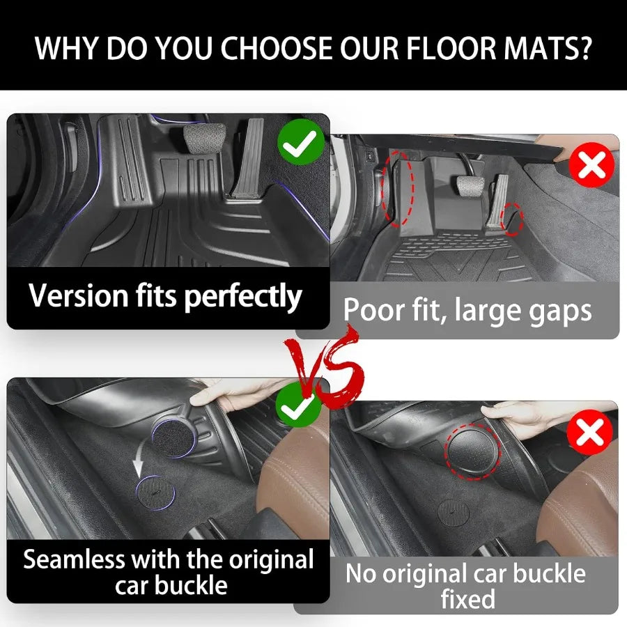 Heavy Duty TPE All Weather Car Floor Mats