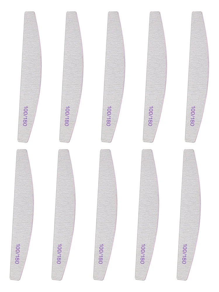 10pcs Nail Files