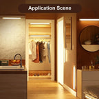 Motion Sensor Magnetic Night Light for Kitchen Portable Cordless Cabinet Lamp