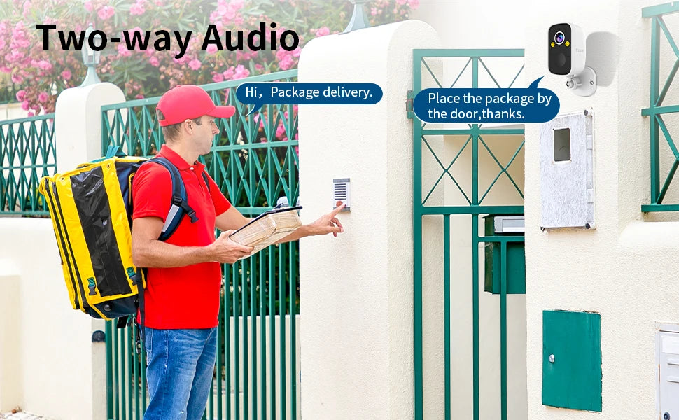Vstarcam 4G LTE Solar Security Camera — 3MP, PIR Human Detection