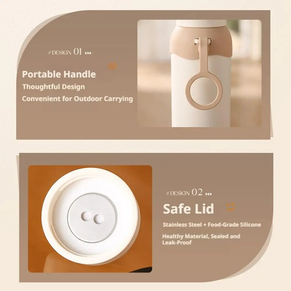 Portable Travel Electric Kettle — USB Rechargeable, Constant Temp