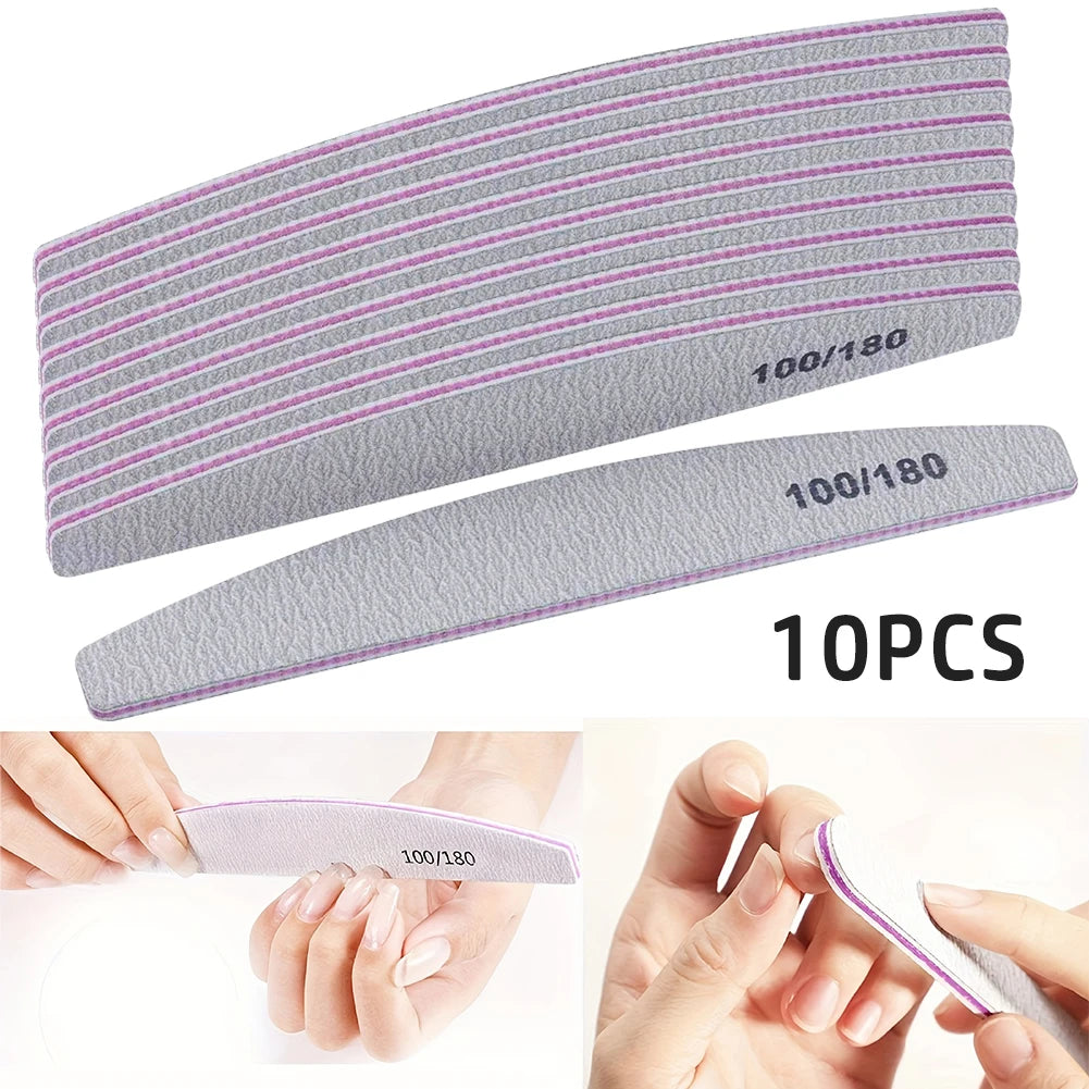 10pcs Nail Files