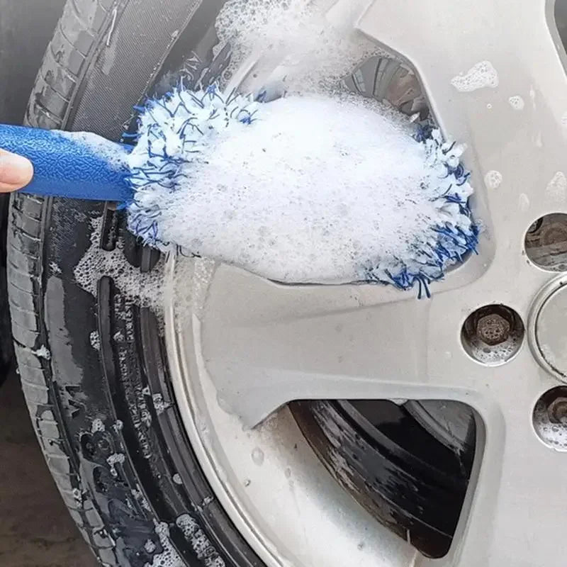 Car Wash Super Plush Microfiber Tire Rim Wheel Hub Cleaning Brush