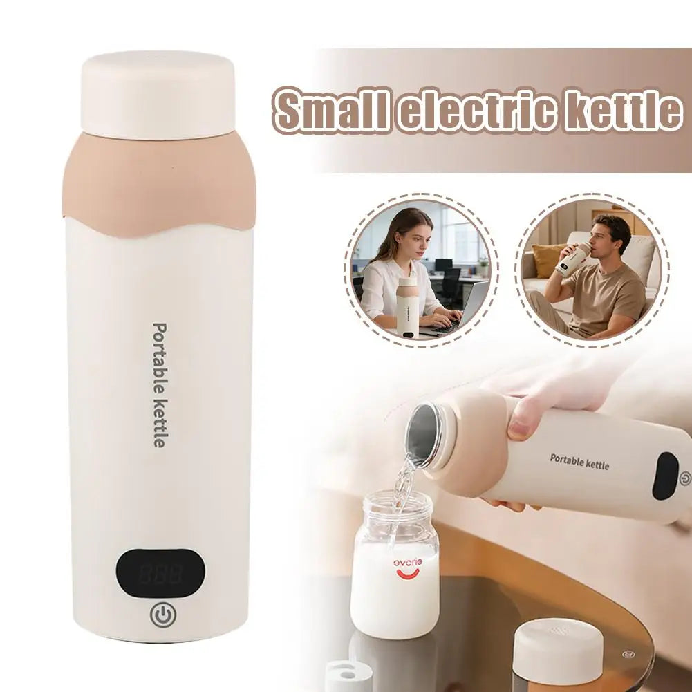 Portable Travel Electric Kettle — USB Rechargeable, Constant Temp