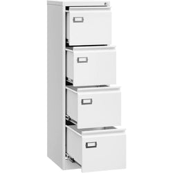 4 Drawer File Cabinet with Lock,Metal Office Filing Cabinets for Home Office- Storage A4/F4/Letter/Legal -Assembly Required