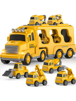 5 in 1 Truck Carrier Toy for Kids