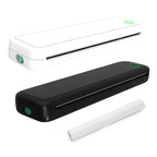 A4 Portable Learning Mini Printer Inkless BT Thermal A4 Mobile Printer with Printing Paper Thermal A4 Home Printer