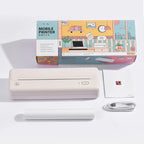A4 Portable Paper Printer Wireless BT Connect Thermal Printing