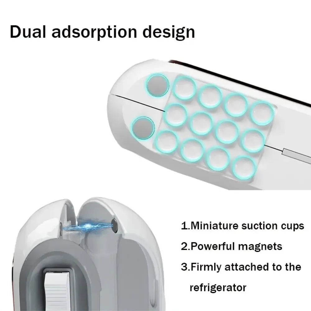 Magnetic Wrap & Foil Dispenser with Cutter — Plastic, Foil & Parchment