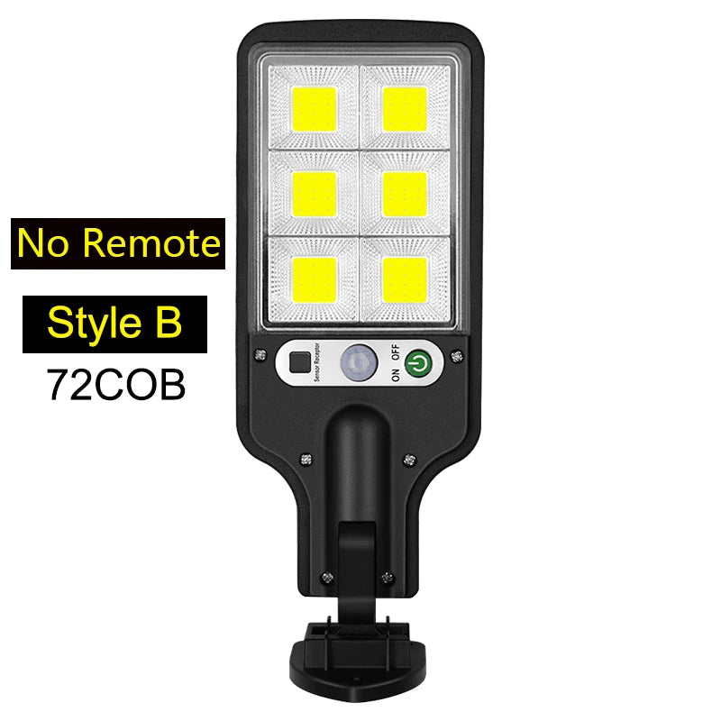 Solar LED Outdoor Wall Light Motion Sensor Garden Lamp