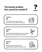 13L Portable Foldable Washing Machine with Spin Dryer for Socks Underwear Panties Washer Home Large Capacity Washing Machine