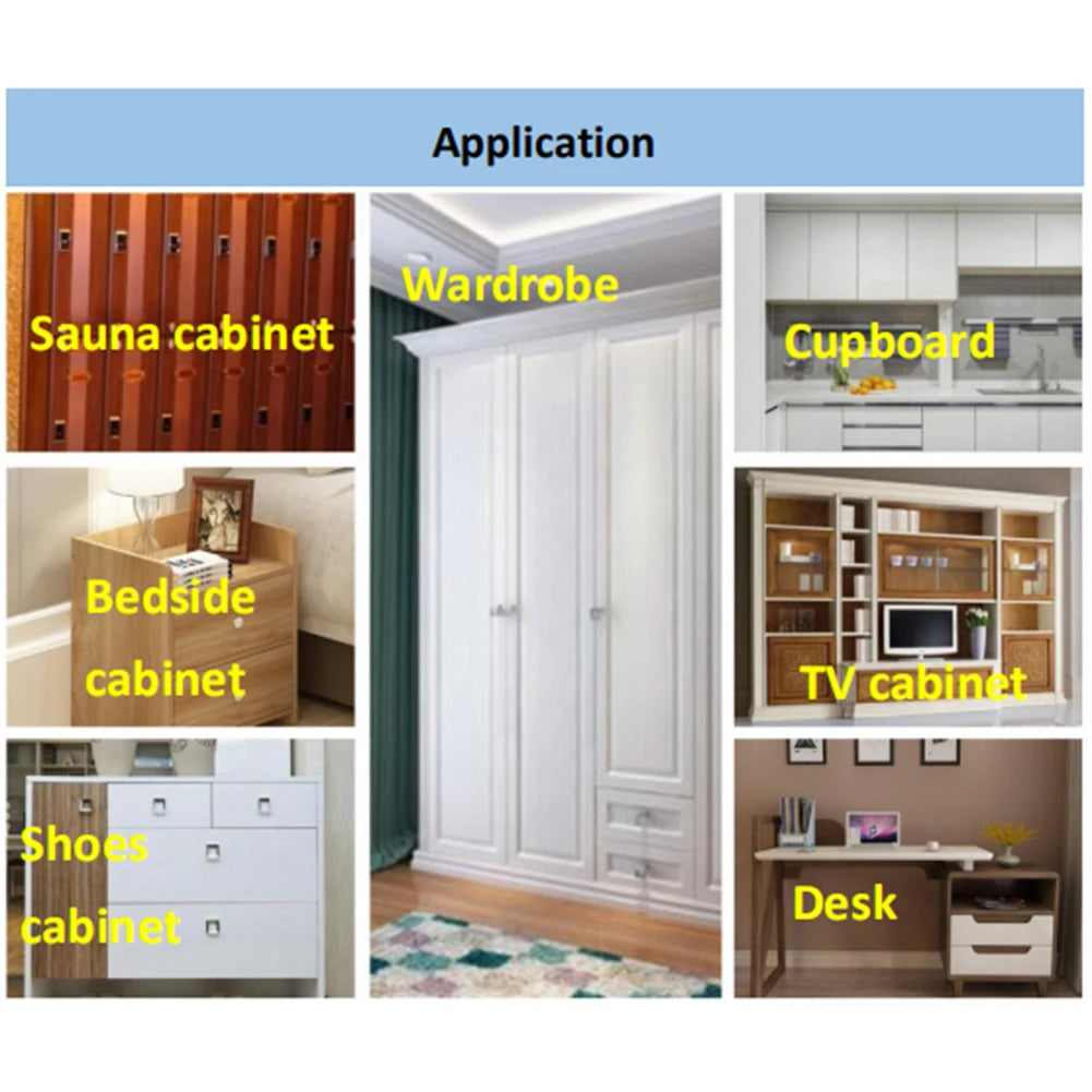 Invisible NFC RFID Cabinet Lock — Wardrobe, Drawer & Shoe Cabinet