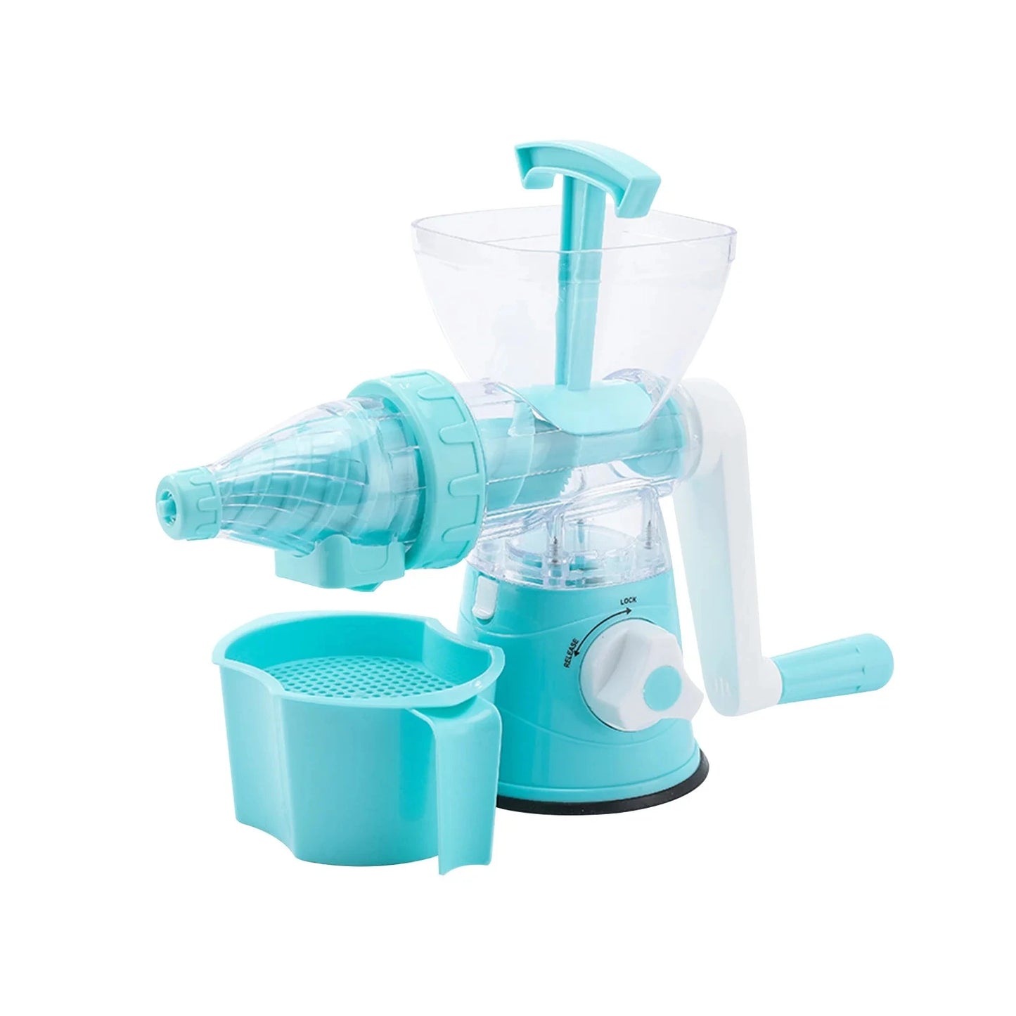Portable Manual Citrus Juicer — Hand-Press Fruit & Vegetable Squeezer