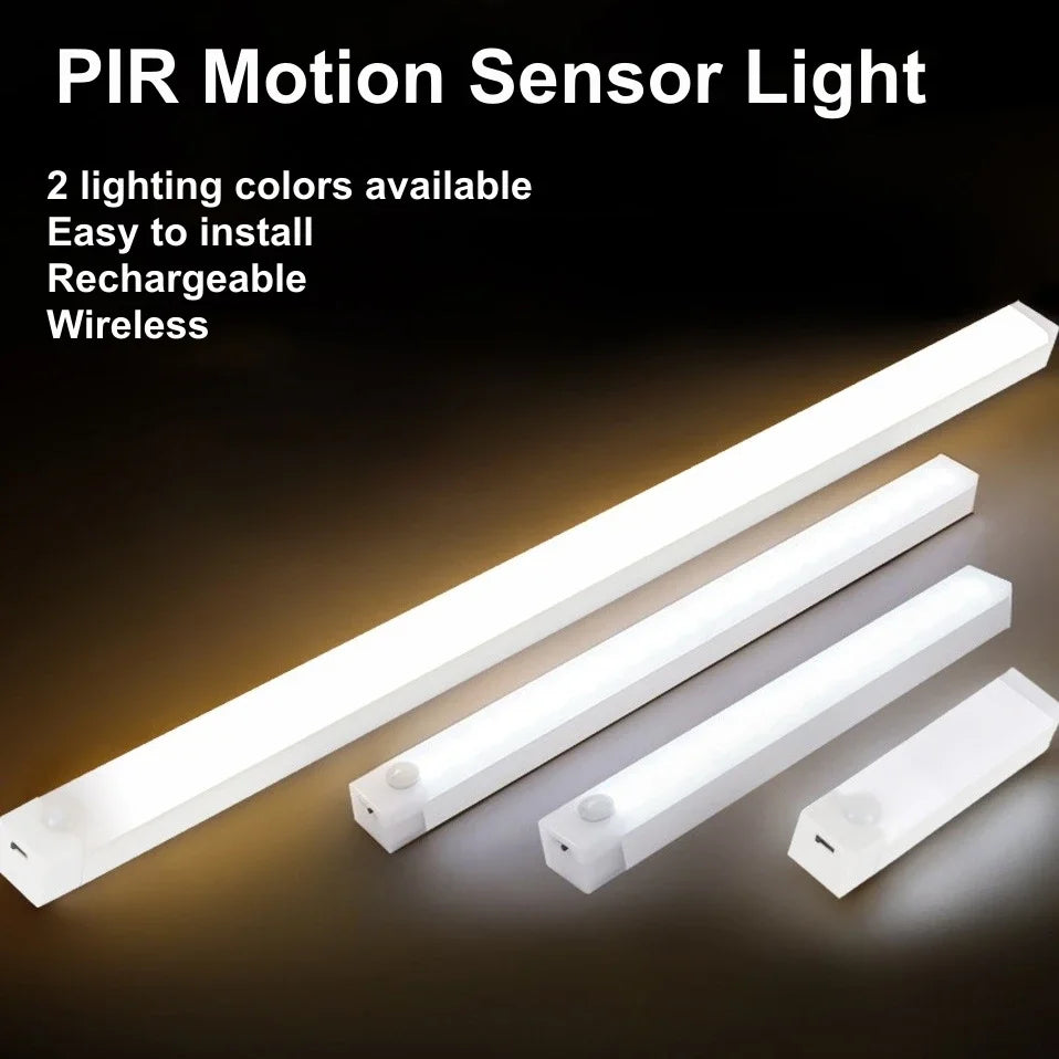 USB Wireless LED Bar Light — Motion Sensor Magnetic Night Light