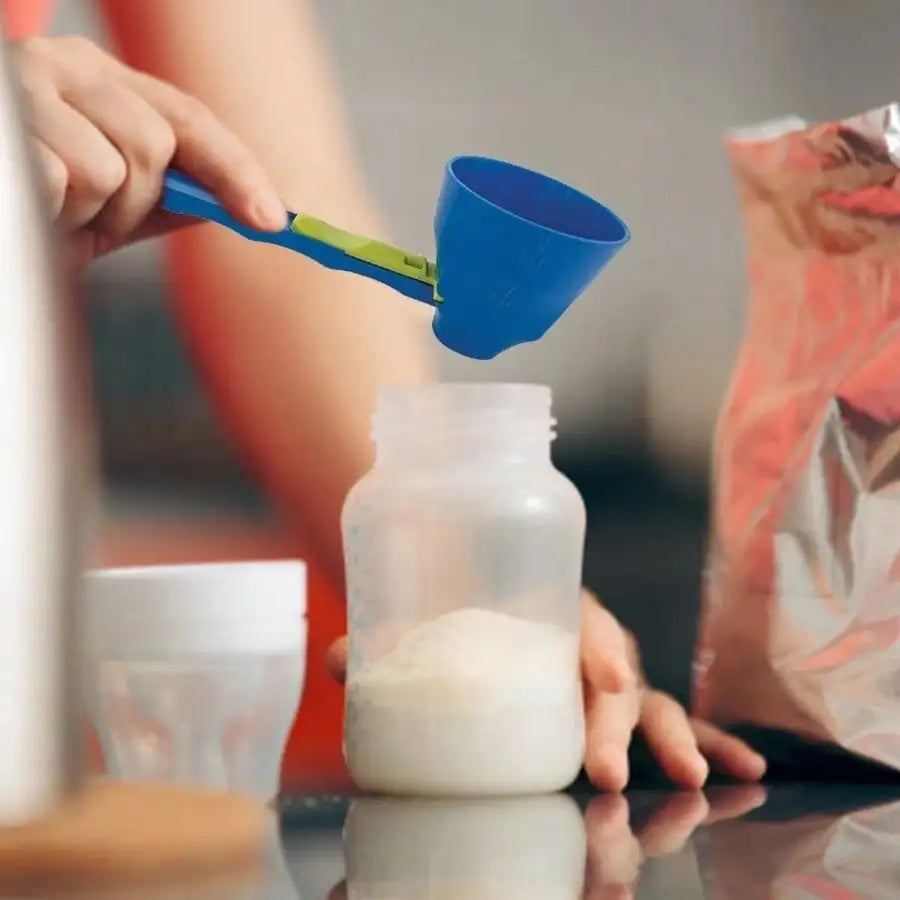 1Pc Mess-Free Protein Powder Funnel Scoop, Portable Supplement Dispenser For Shaker Bottles, On-The-Go Gym Nutrition Funnel