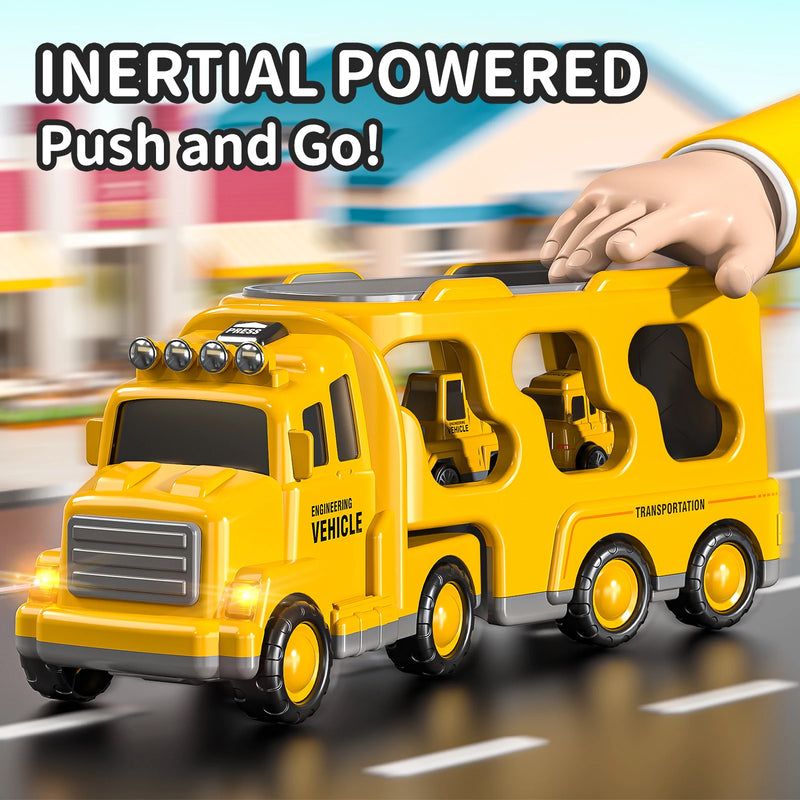 5 in 1 Truck Carrier Toy for Kids