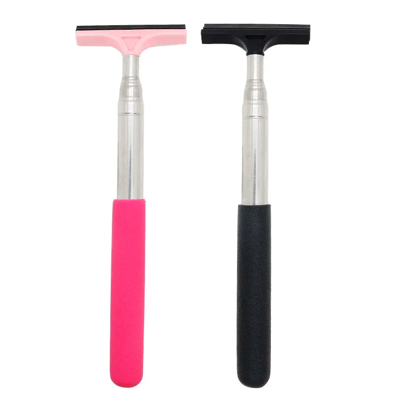 Telescopic Car Mirror & Window Cleaning Tool — Mist Wiper Brush