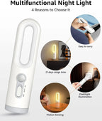 Portable 2 in 1 Flashlight Motion Sensor Night Light