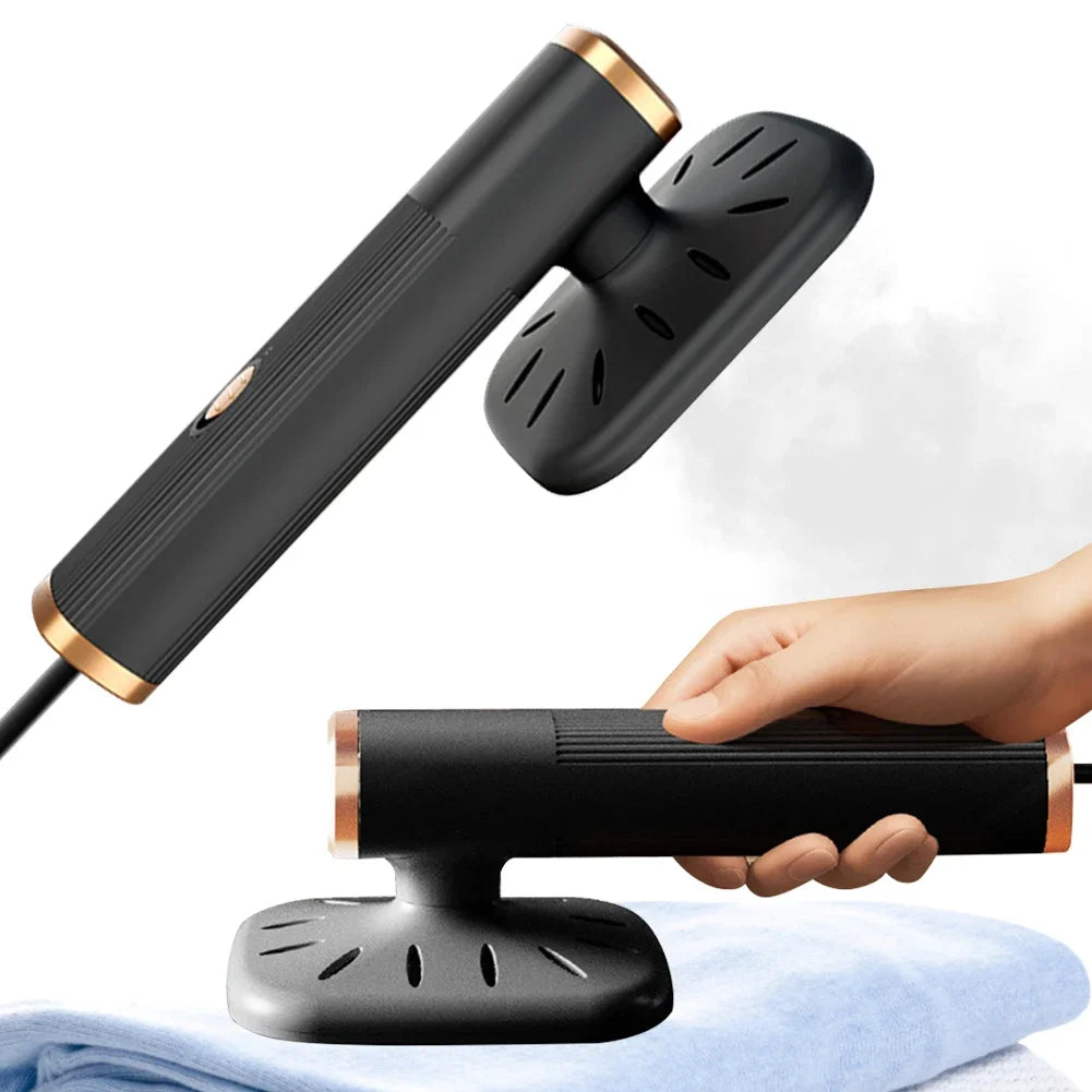 Mini Handheld Garment Steamer — USB Powered, 360° Wet & Dry Ironing