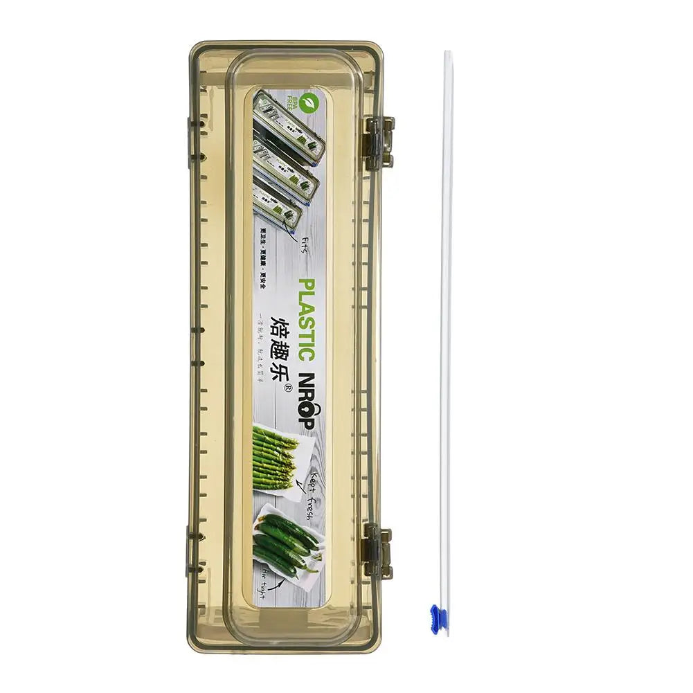 3-in-1 Kitchen Wrap Dispenser & Cutter — Foil, Cling Film & Wax Paper