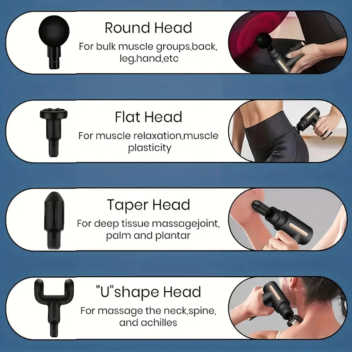 Sejoy Massage Gun for Back, Neck & Muscle Relief