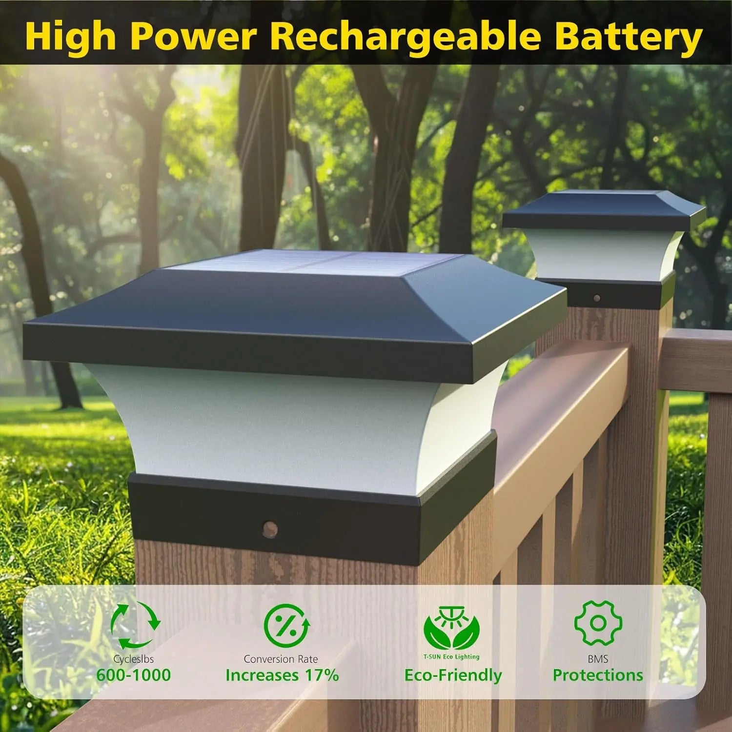 2pcs Solar Light Fence Light IP65 Outdoor Solar Lamp For Garden Decoration Gate Fence Wall Courtyard Cottage Solar Lamp