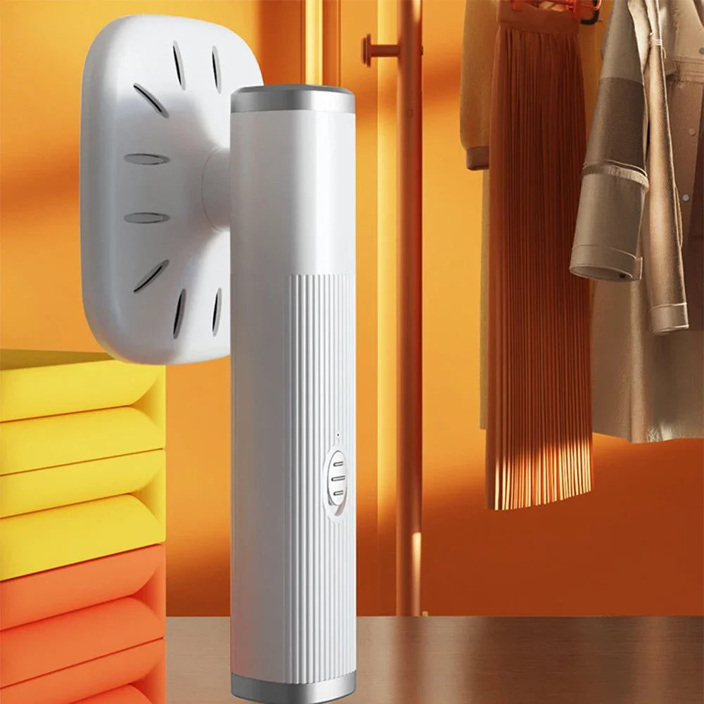 Mini Handheld Garment Steamer — USB Powered, 360° Wet & Dry Ironing