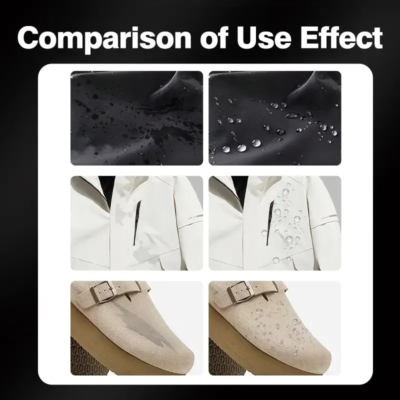 Heavy-Duty Waterproof Spray — Fabric Protector for Shoes & Gear