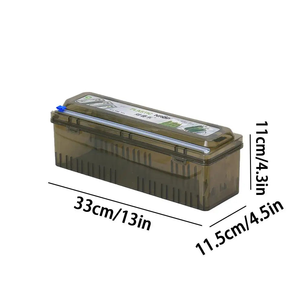 3-in-1 Kitchen Wrap Dispenser & Cutter — Foil, Cling Film & Wax Paper