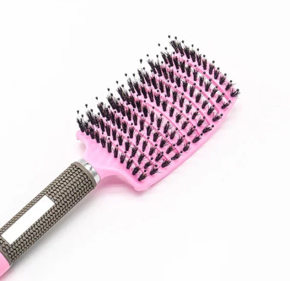 Hairbrush Comb Anti Klit Brushy Haarborstel Women Detangler Hair Brush Bristle Nylon Scalp Massage Teaser Hair Brush