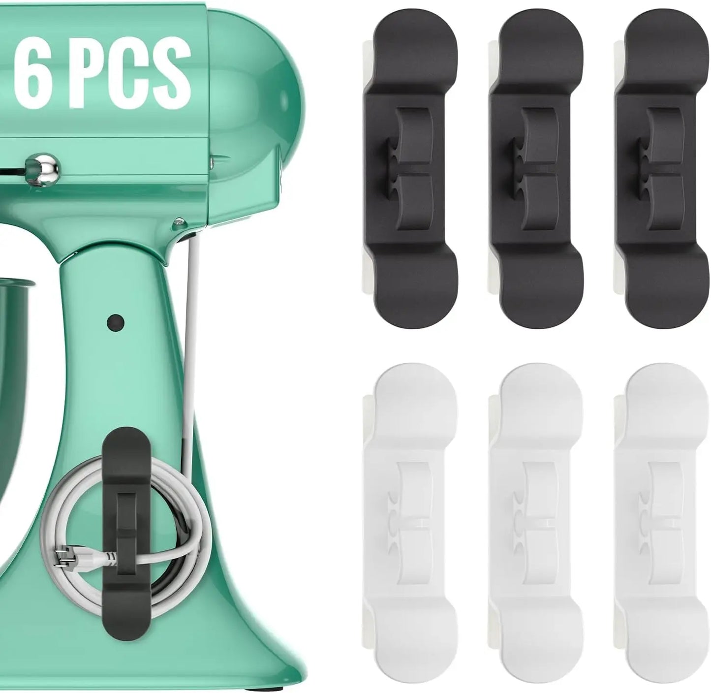 Kitchen Appliance Cord Organizer — For Air Fryer & More (Set of 6)
