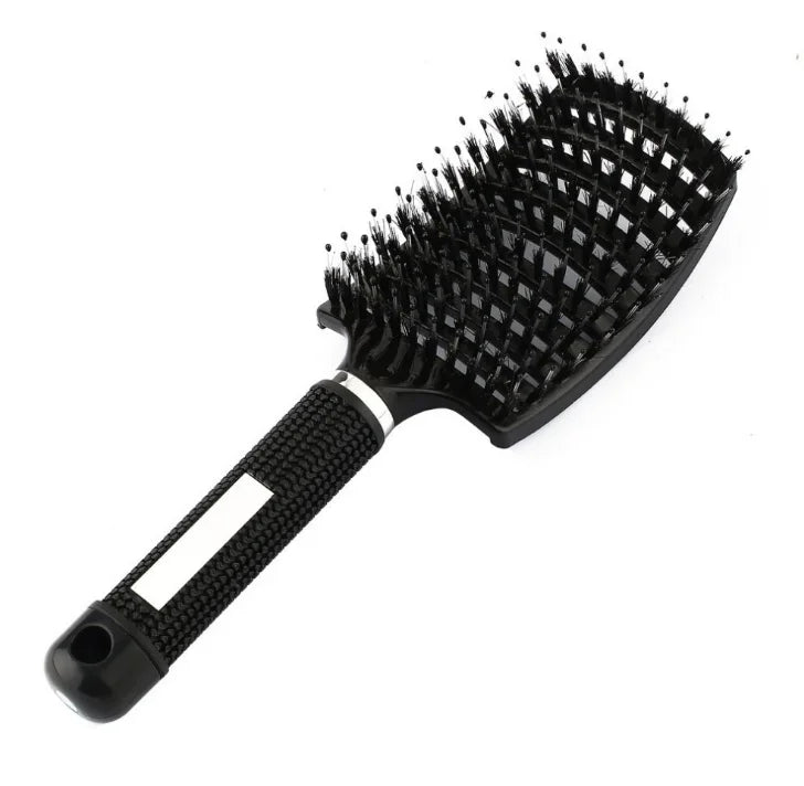 Hairbrush Comb Anti Klit Brushy Haarborstel Women Detangler Hair Brush Bristle Nylon Scalp Massage Teaser Hair Brush