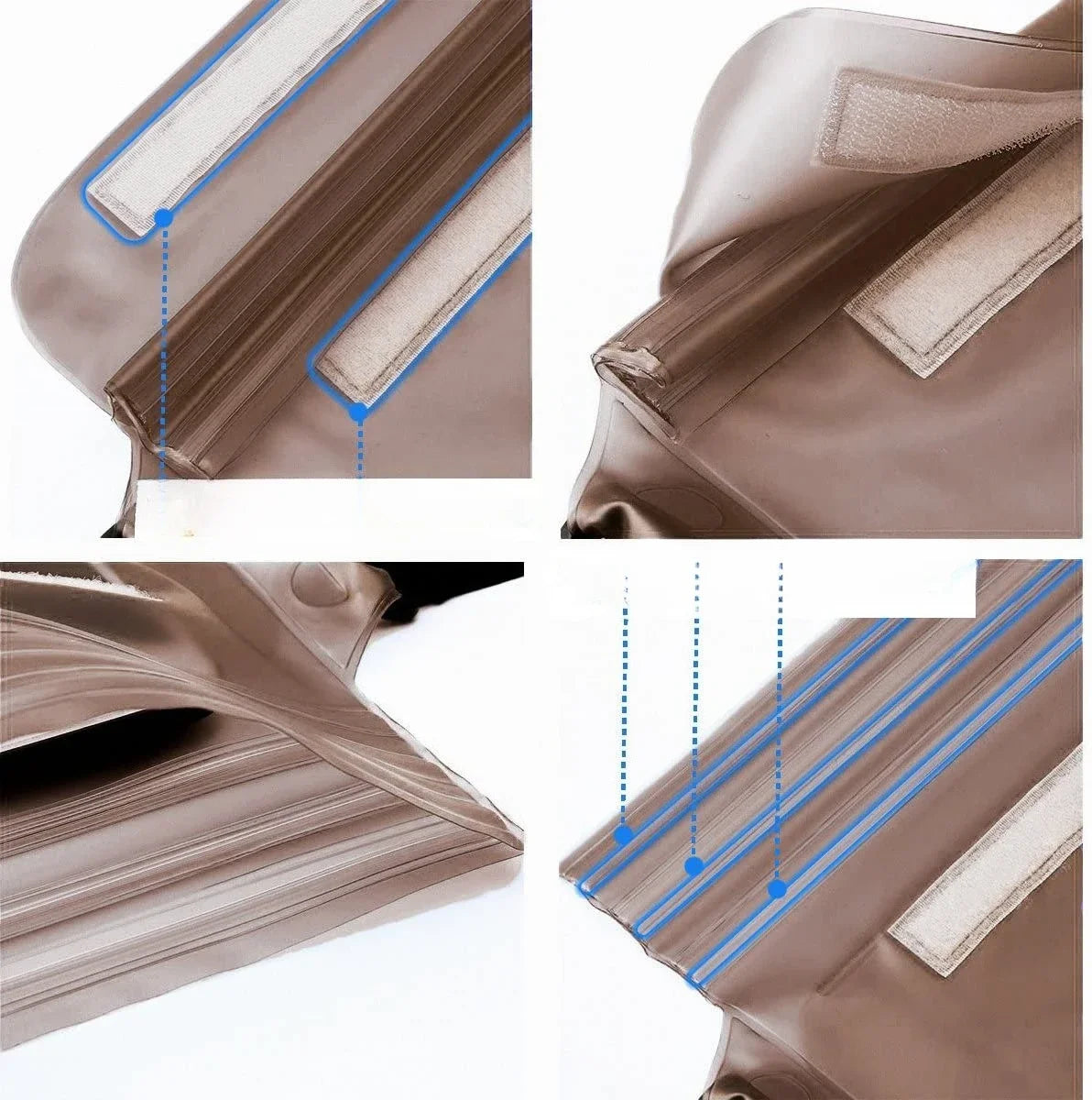Waterproof Phone Pouch — Touchscreen, for Swimming, Diving & Drifting