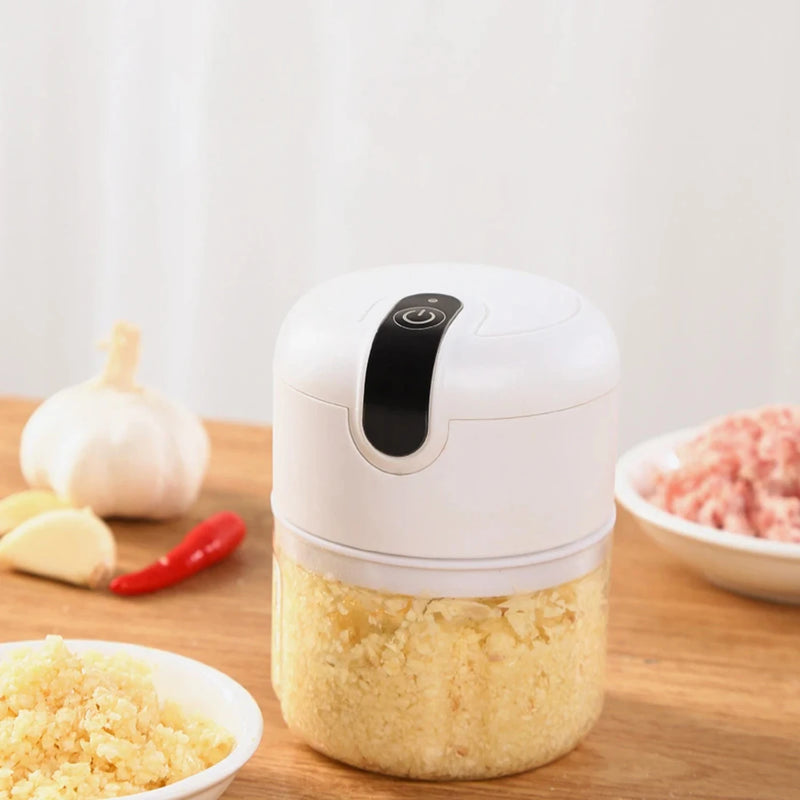 The Efficient Mini USB Essential Food Processor is a convenient and versatile must-have gadget for quick and easy kitchen cookin