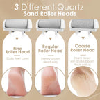 SEJOY Electric Foot Callus Remover Electric Pedicure Machine Adjustable Speed with 2 Replacement Sandpaper Foot Pedicure