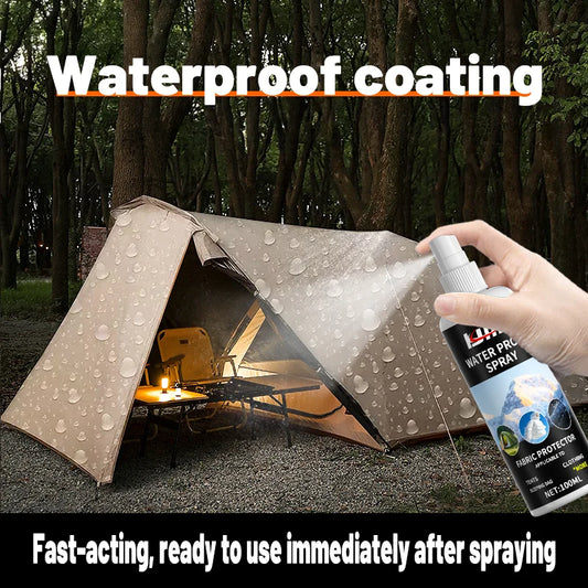 Nano Waterproof Coating Spray — 100ml, Instant Dry for Outdoor Gear