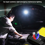 800LM Double-Sided COB LED Rechargeable Keychain Flashlight