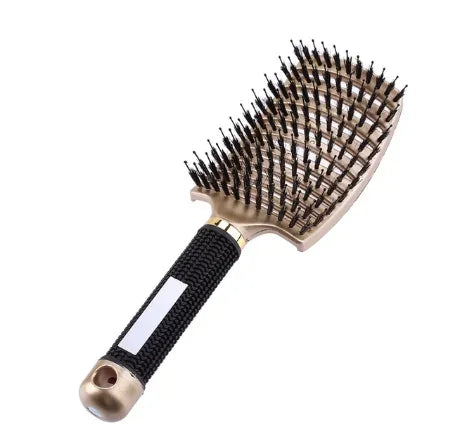 Hairbrush Comb Anti Klit Brushy Haarborstel Women Detangler Hair Brush Bristle Nylon Scalp Massage Teaser Hair Brush