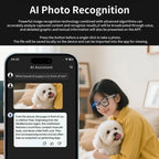 SENBONO AI Translator Smart Glasses With 8MP Camera Take Videos And Photo Sunglasses BT Call for Men Women 4K HD Fashion Glasses