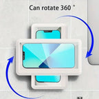 360 Rotation Waterproof and Anti-fog Mobile Phone Case for Bathroom Shower