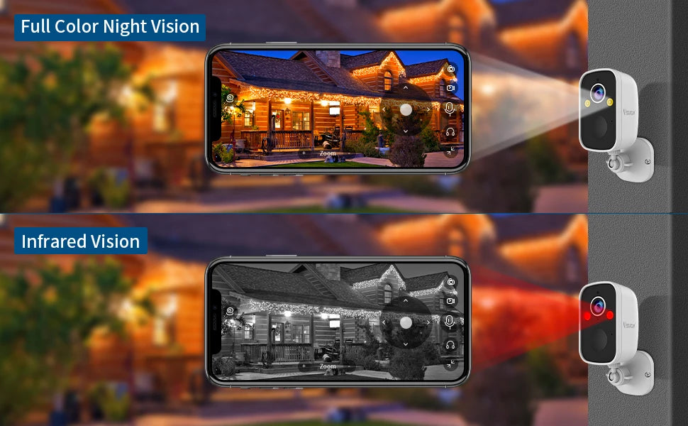 Vstarcam 4G LTE Solar Security Camera — 3MP, PIR Human Detection