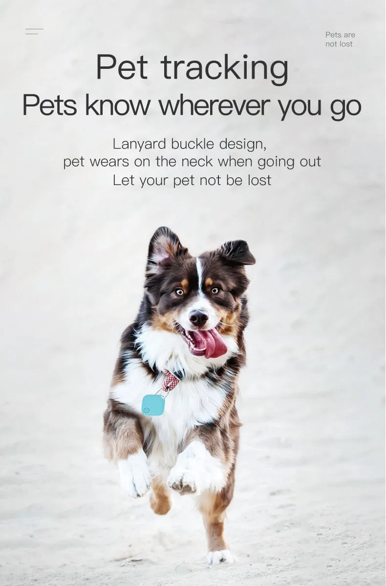 Bluetooth GPS Tracker Tag — Anti-Loss, Works with iPhone & Android