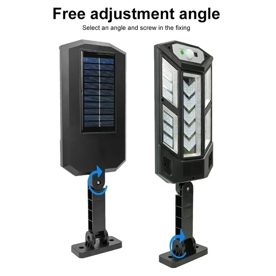Solar LED Outdoor Wall Light Motion Sensor Garden Lamp