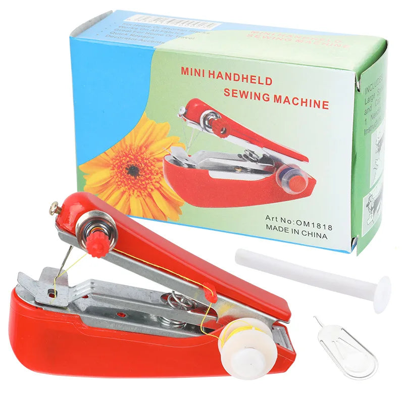Mini Handheld Portable Sewing Machine — Pocket-Size for Travel