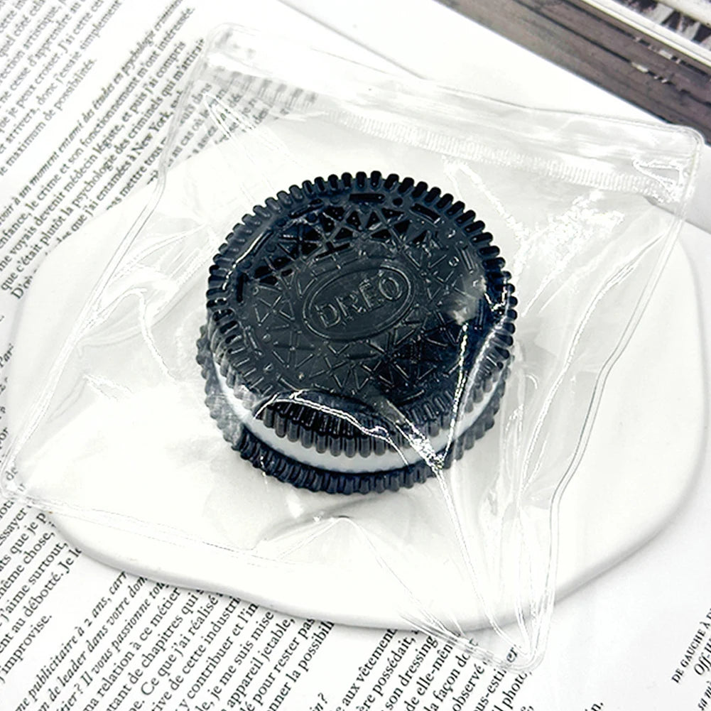 Big Oreo Biscuit Handmade Stress Relief Pinching Toy Kids Adults Anti-stress Ultra-Soft Oreo Fidget Decompression Squeeze Toy