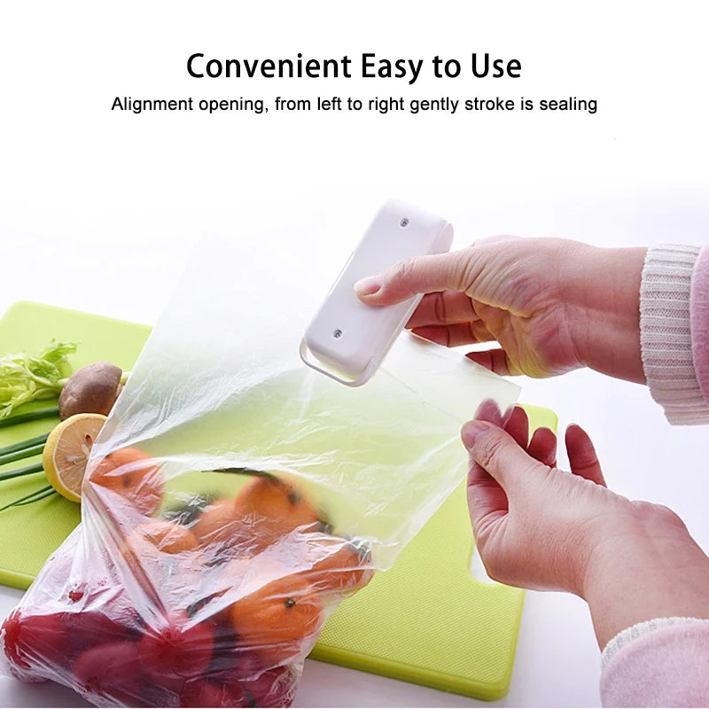 Heat Sealing Machine Portable Bag Sealer for Home & Kitchen